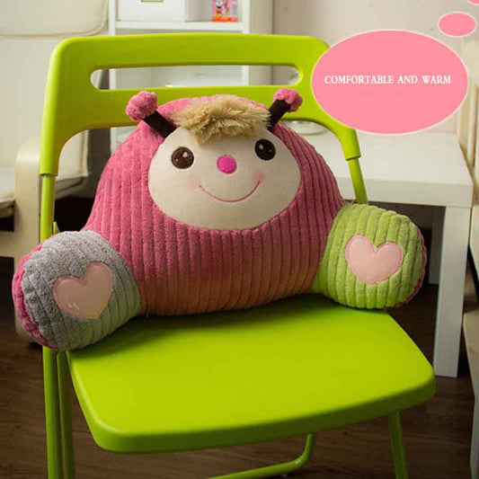 Plush Toy Cushion Office Lumbar Cushion Pillow Sofa Cushion Chair Waist Cushion Lumbar Cushion Seat