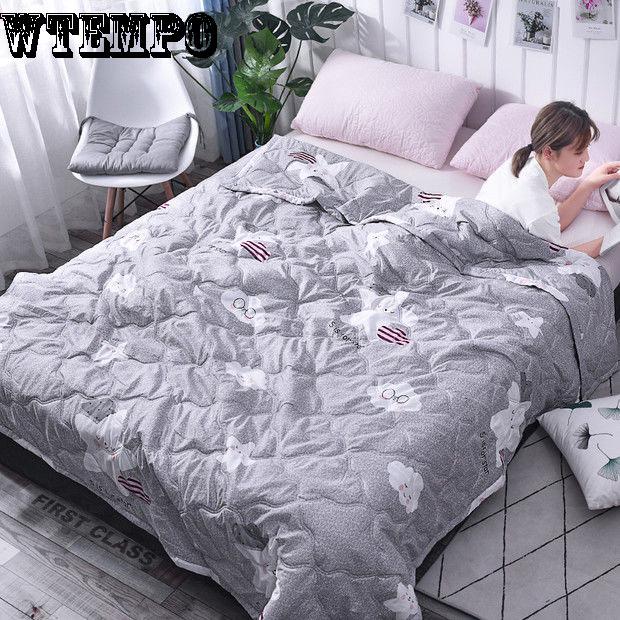 Quilted Dormitory Home Bedding Fashion Summer Air Conditioning Was Comfortably Thin In Summer