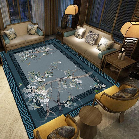 Chinese-style Household Pad Living Room Carpet Tea A Few Mats Chinese Style Book Room Bedroom Bedside Classical Wind Big Area Full