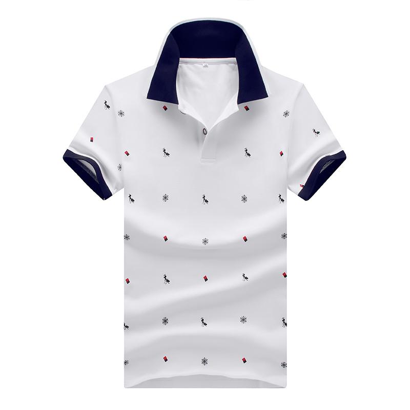 Summer Short-sleeved T-shirt Men's Stitching Men's Trendy   Shirt