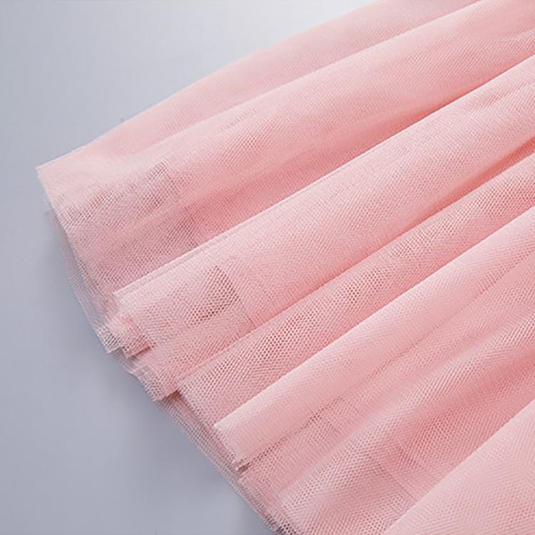 Autumn Spring Summer Girls' Skirts Korean Version of Elastic Mesh Short Skirts Pleated Skirts Playful Style Sweet Style Tutu Skirt