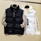 Women's Loose Short Vest Autumn and Winter Thickened Warm Vest Down Coat Cotton Top