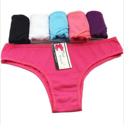 6 Pcs/Lot Brand Panties Cotton Underwear Girl Briefs Sexy Lingerie Underpants Ladies Panty