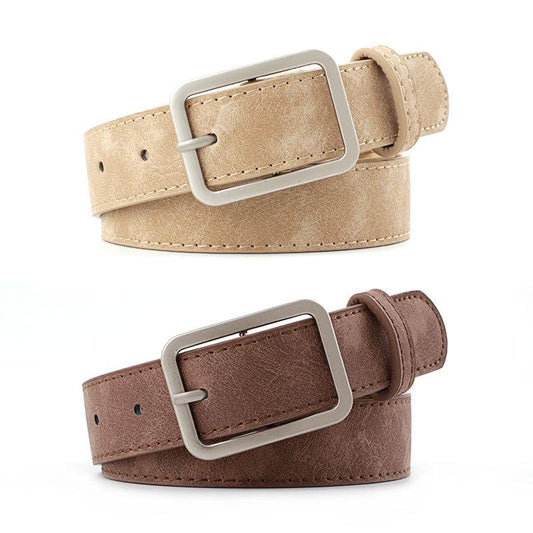 Women PU Leather Adjustable Wide Belt Ladies Fashion Clothing Accessories Waistband