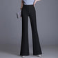 WTEMPO Summer Women Flare Long Pants Casual Ladies Bell Bottoms Large Size S-XXXL  Trousers