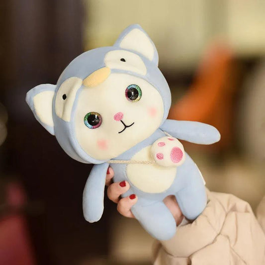 Cute Kitty Doll Soft Cartoon Doll Children's Festival Gift Little Cats Lovely Plush Toy