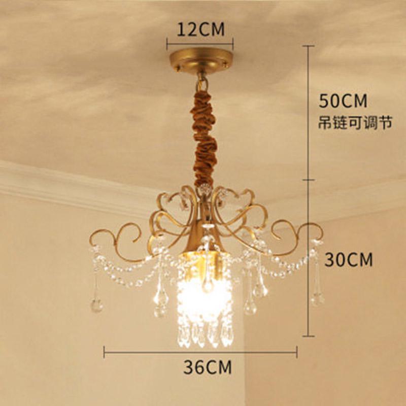 Modern Crystal Lamp Led Entrance Lights Balcony Ceiling Light Lamps for Home Decor Ceiling Luminaire