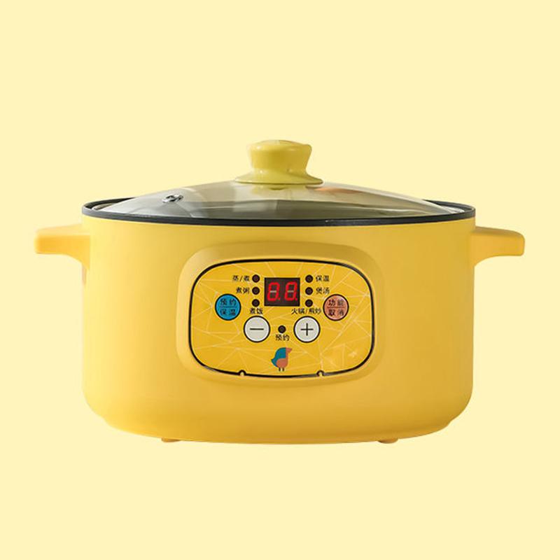 Electric Frying Pan, Multi-function Electric Pot Student Dormitory Mini Non-stick Small Pot