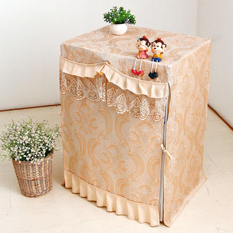 Washing Machine Cover Thickened Sunscreen Dust Cover Zipper Washing Machine Cover