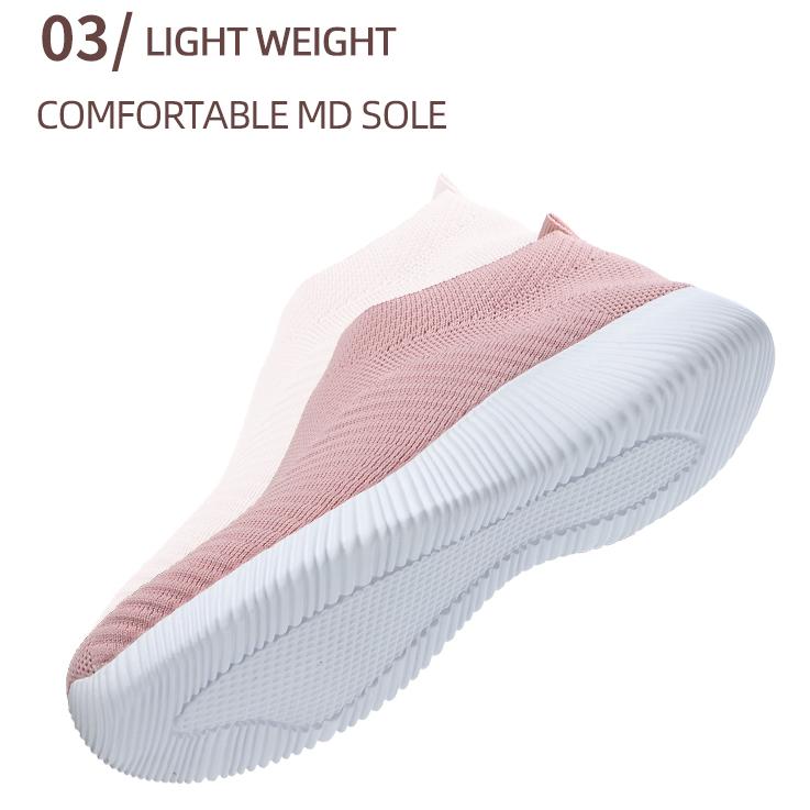 Women's and Men's Shoes High Quality Female Sneakers Non Slip Flats Shoes Male Loafers Plus Size Solid Color Walking Shoes