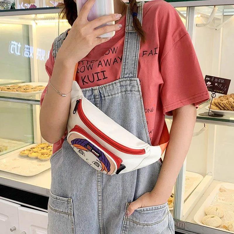 Nylon Waist Bag Autumn New Style Korean Casual Fashion All-match One-shoulder Diagonally Across The Mori Department College Fashion Bag