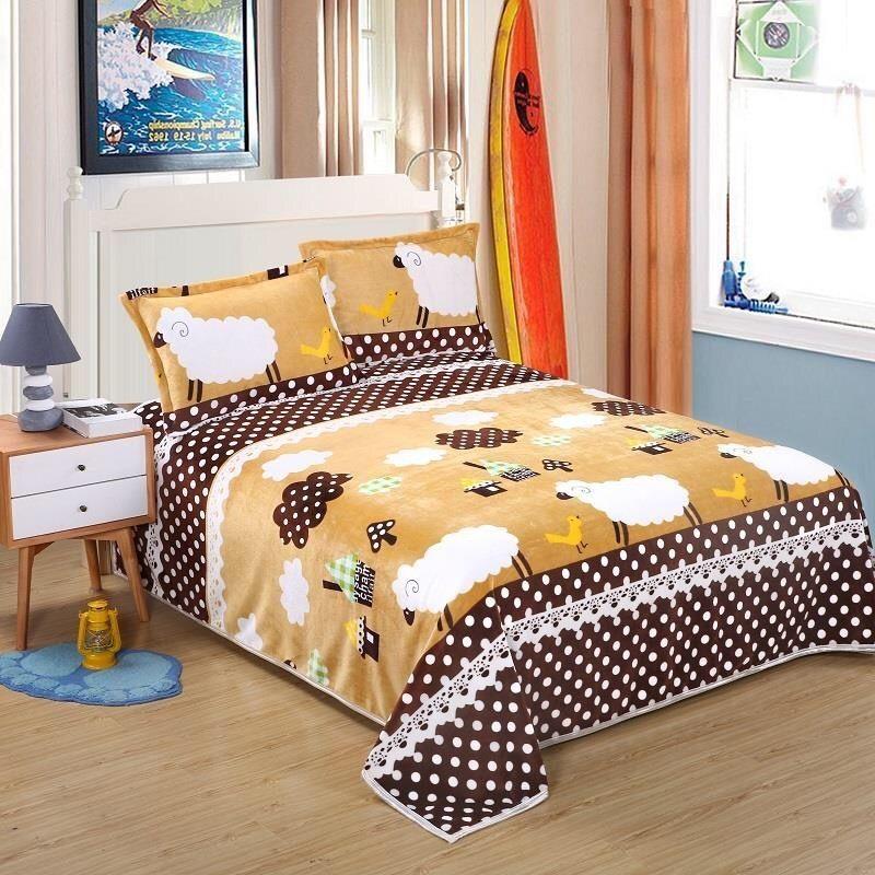 Plush Blanket Bedding Sofa Blanket Winter Quilt Cover Blanketcoral Fleece Bedspread Summer Air Conditioning Quilt Nap Blanket