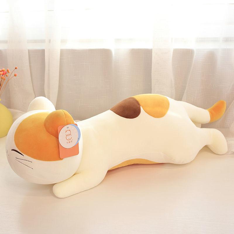 Lovely Cat Pillow Kids Sleeping Doll Kitten Doll Cushion Cute Children Plush Toys Bed Doll Special Kids Gifts