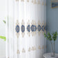 1/2pcs Modern Sheer Tulle Curtains for Living Room Bedroom Kitchen Voile Sheer Curtains for Window Tulle Curtains Drapes