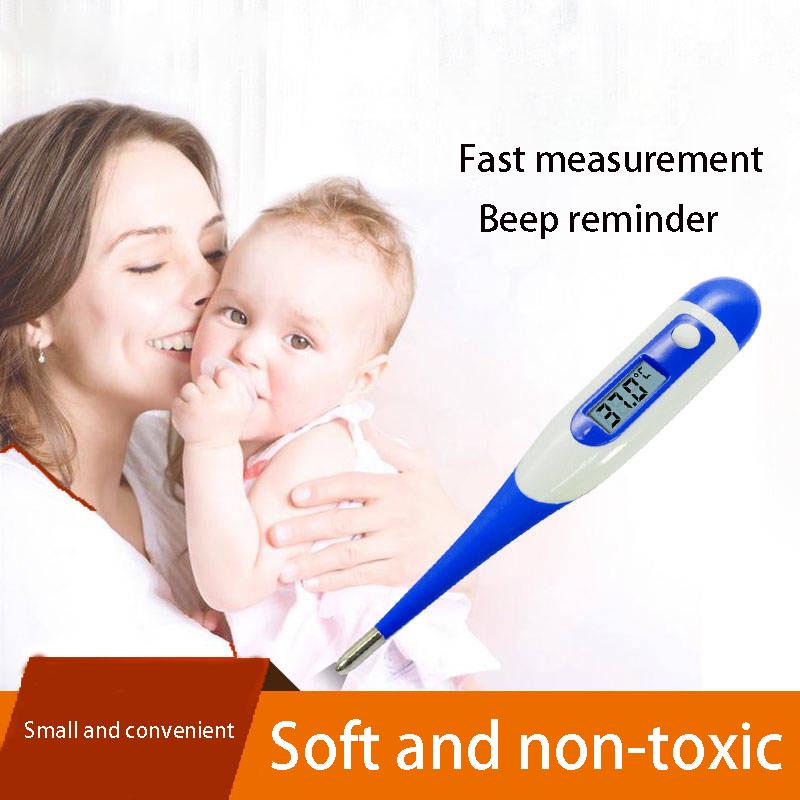 Digital LCD Electronic Thermometer Child Baby Thermometer Adult Body Temperature Fever Thermometer