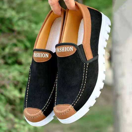 Men's Casual Clearance Shoes Spring and Autumn Breathable Soft-soled Canvas Shoes Non-slip Shoes