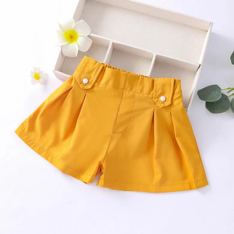 Girls' Shorts Summer Wear All-match Skirt Pants Children's Pants Thin Loose Casual Sports Pants