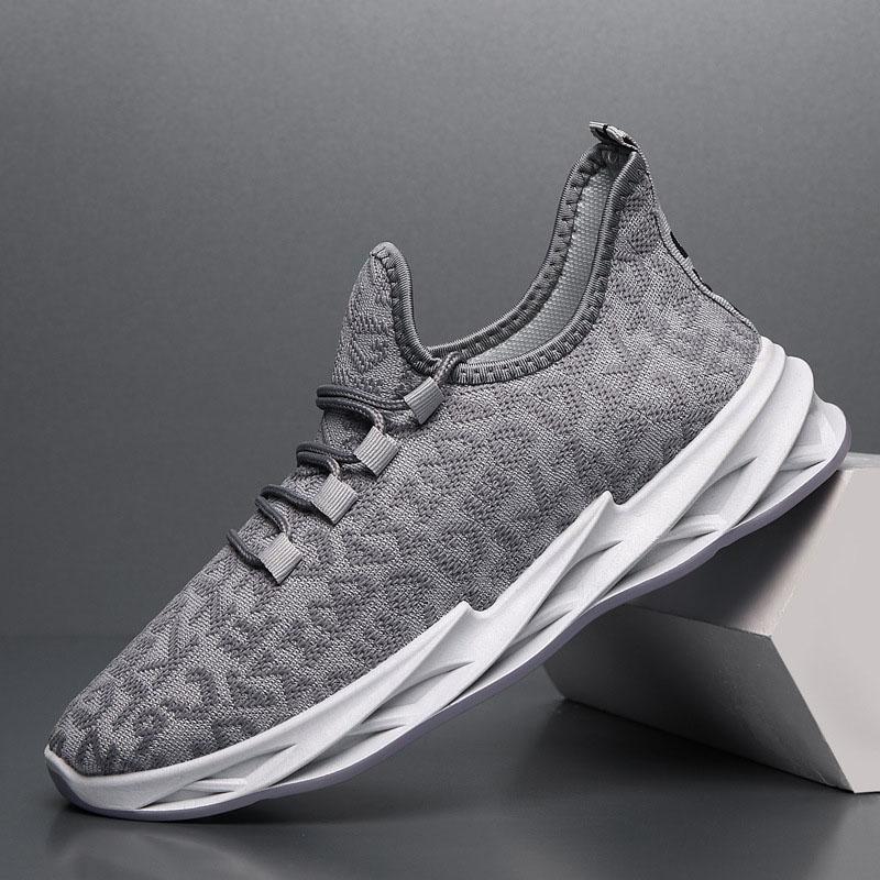 Men's Breathable Sneakers Mesh Shoes Male Soft Sole Lightweight Shoes Non Slip Casual Sports Sneakers