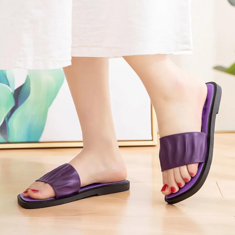 Slippers Women's Summer Fashion Outer Wear Soft and Comfortable All-match Go Out Sandals and Slippers Women