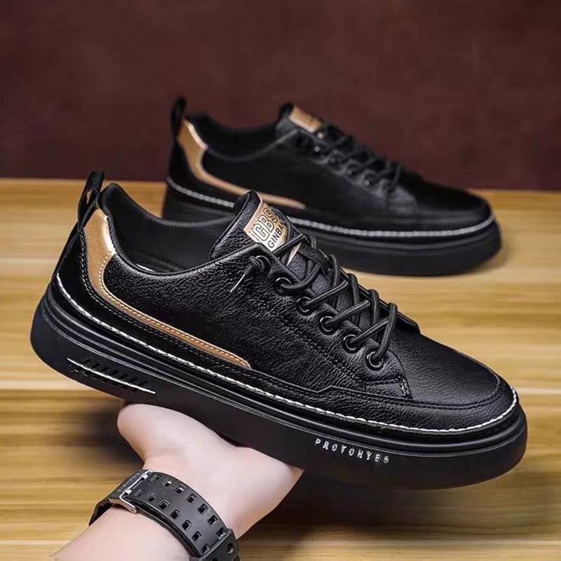 Men's Shoes Spring Shoes Korean Trend Leather Shoes Men's Sports Shoes White Summer Casual Shoes