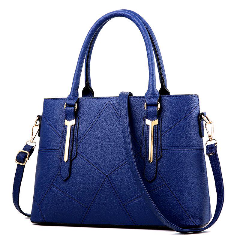 Shoulder Handbag Trendy wild Patent leather bag Big capacity Woman bag European and American style