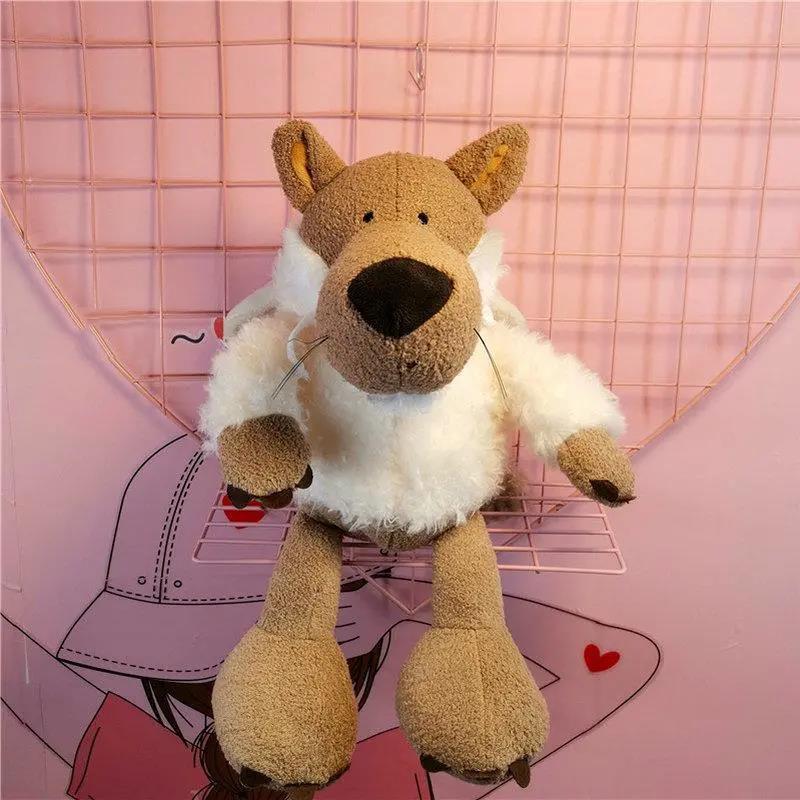 Children's Plush Toys Cute Wolf In Sheep's Clothing Plush Doll Kid's Lovely Sleeping Plush Toy Creative Birthday Gifts for Kids