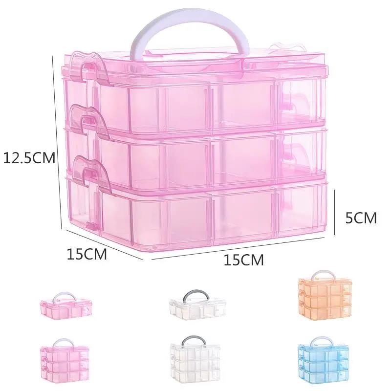 Jewelry Storage Box Large Capacity Sorting Box Necklace Ring Earring Earrings Storage Box Jewelry Box Decoration Box