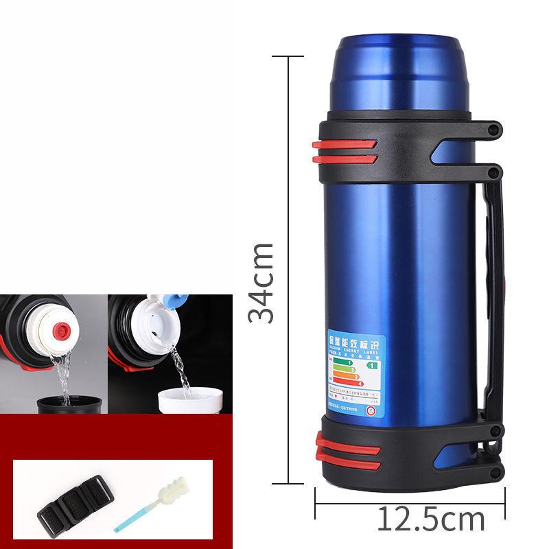 1.5/2/2.5L/3/4/5L Stainless Steel Vacuum Flask Outdoor Sports Kettle Coffee Tea Water Bottle Milk Insulation Pot