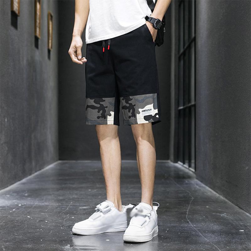 Shorts Men's Summer Trend Cotton Cargo Pants Five-point Pants Loose Large Size Outer Wear Sports Casual Shorts