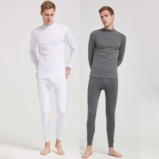 Men Winter Thermal Underwear Male Autumn Clothes Tight Suit Thicken Windproof Long Sleeve High Elasticity Slim Wearable Versatile Spring Pajamas