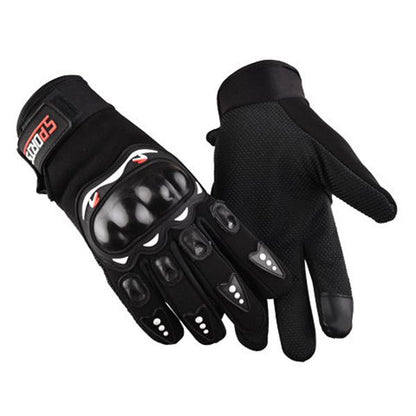 Leather gloves Thick gloves Man fashion gloves Plush Cotton gloves Windproof gloves Winter Warm