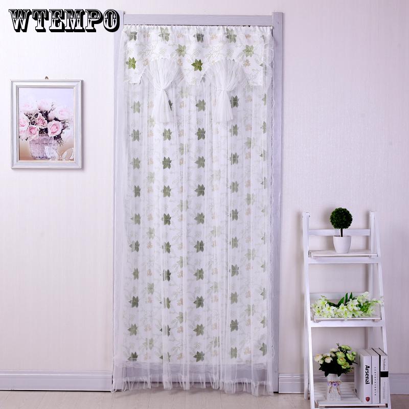 WTEMPO lace fashion Cloth curtains mosquito screen curtain bedroom lace encryption curtain