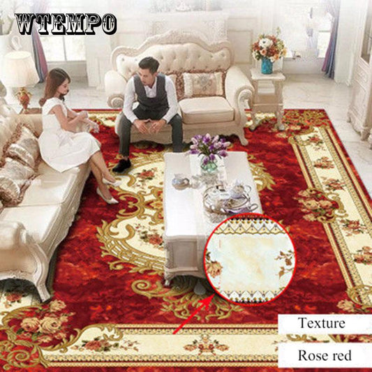 Nordic Simple Geometric Pattern Rugs Carpets For Living Room Bedroom Area Rug Chair Anti-Slip