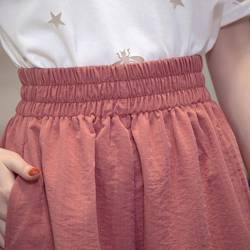 200 Kg Can Wear Large Size Wide-leg Shorts Female Summer Loose High-waist Shorts Female Students Casual All-match Pants