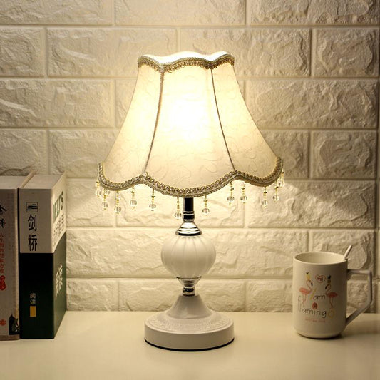 Crystal Table Lamps LED Bedside Lamp Nordic Desk Lamp Bedroom Living Room Lights Study Book Light