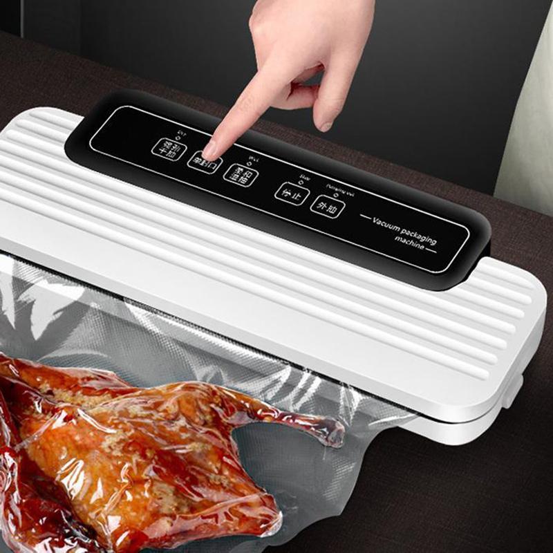 110W Best Food Vacuum Sealer 220V/110V Automatic Commercial Household Food Vacuum Sealer Packaging Machine