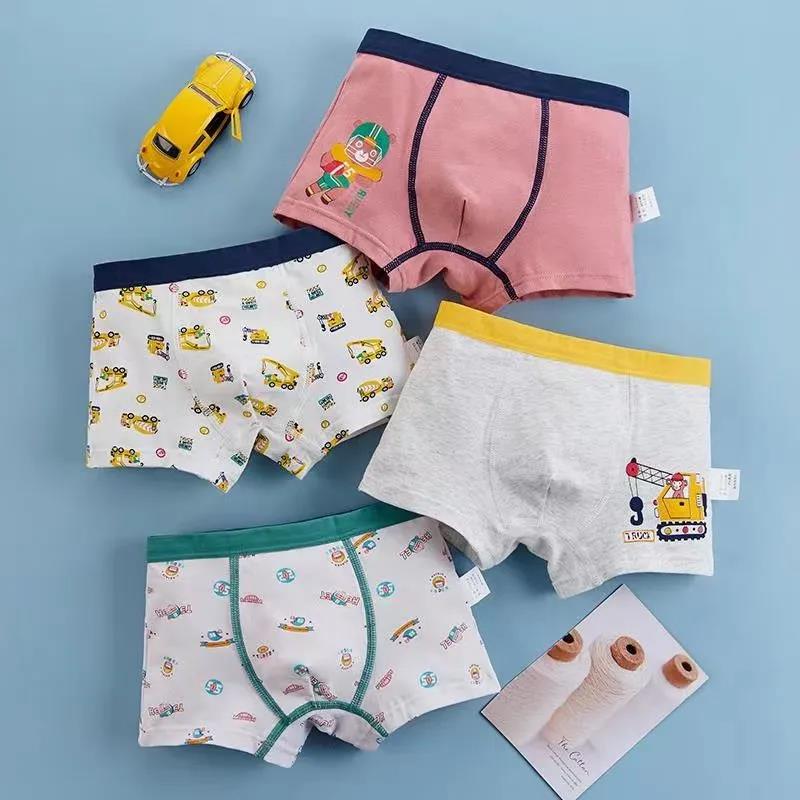 Quality Blue Striped Boys Brief Underwear Kids Stretchy Panties for 3 4 6 8 10 12 14 Years Old Boys Clothes