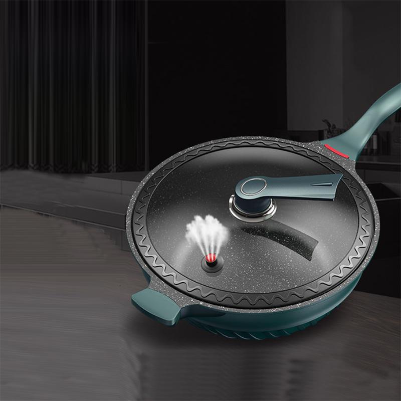 Maifan Stone Non-stick Frying Pans Household Cooking Non-stick Frying Pans Kitchen Supplies Frying Pans