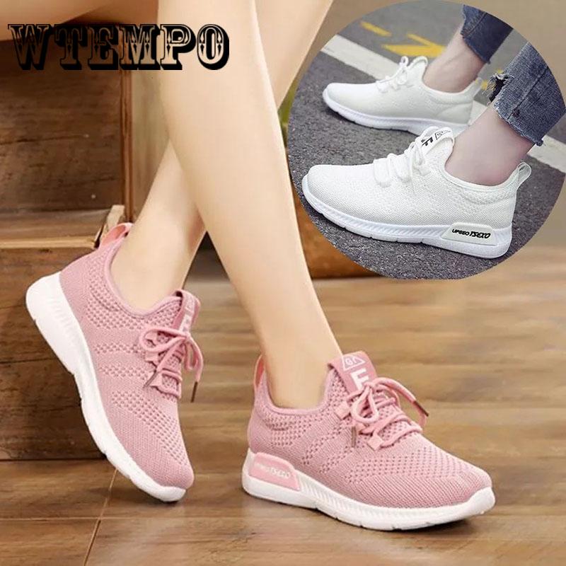 Athletic Shoes Women Breathable Mesh Shoes Athletic Running Shoes