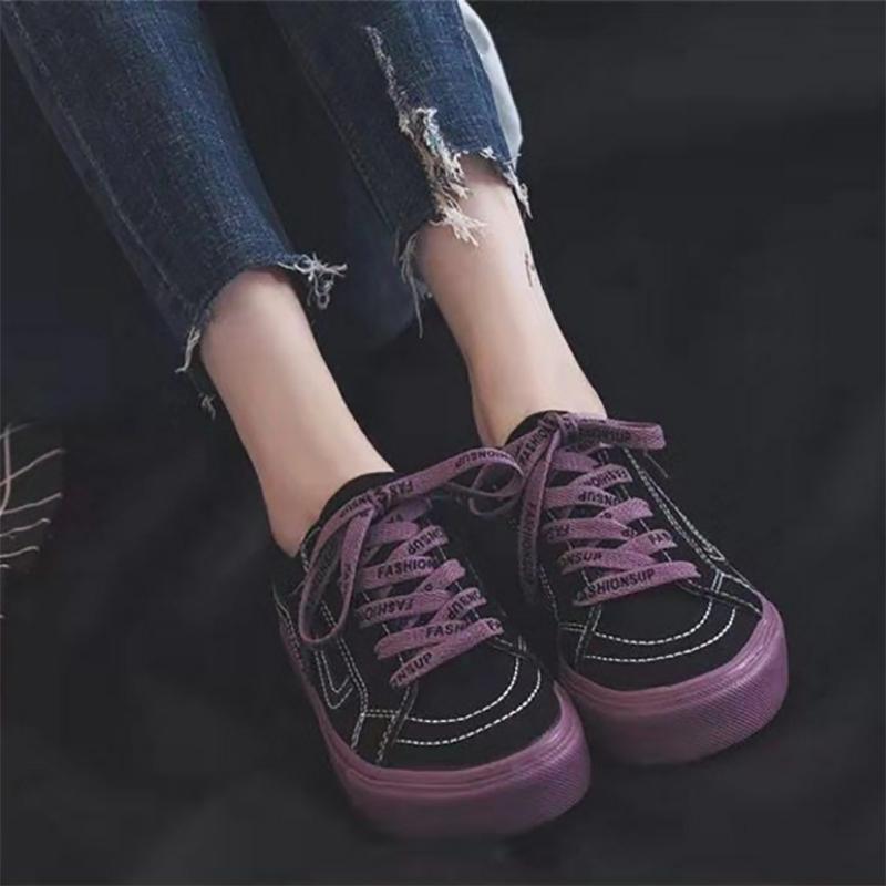 Student Canvas Shoes Korean Style Wild Fashion Canvas Clearance Shoes Casual Flat Low Heel Sneakers