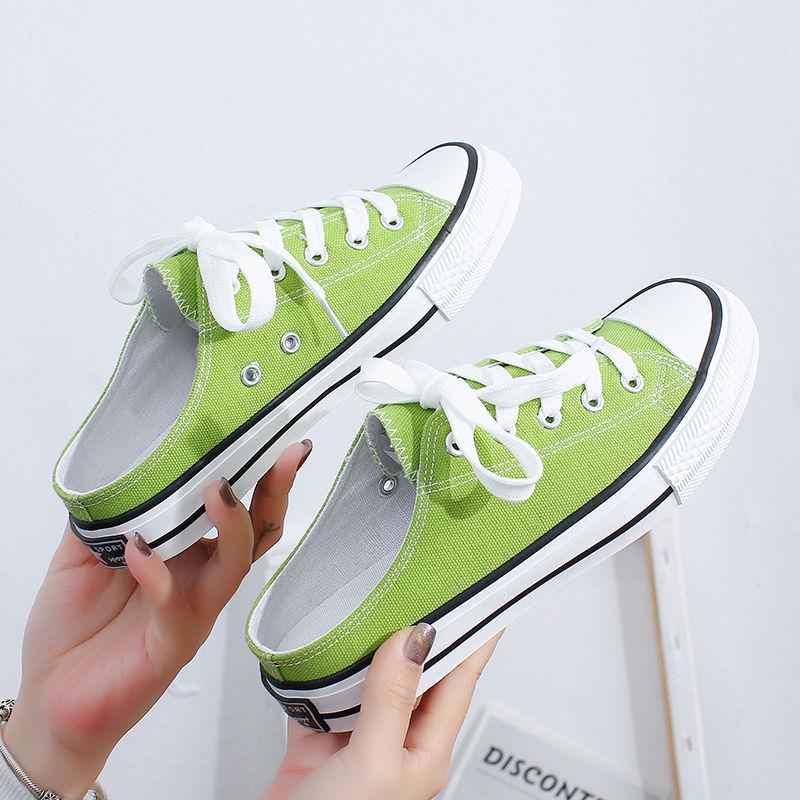 Little daisy canvas men's shoes board shoes couple cloth shoes Korean version of the trend of wild casual tide shoes