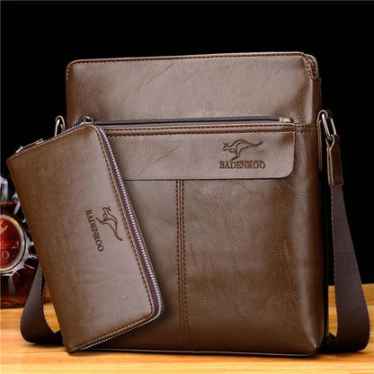 Men Messenger Bags Pu Leather Shoulder Crossbody Bag Men Handbag Male Small Bags Briefcase