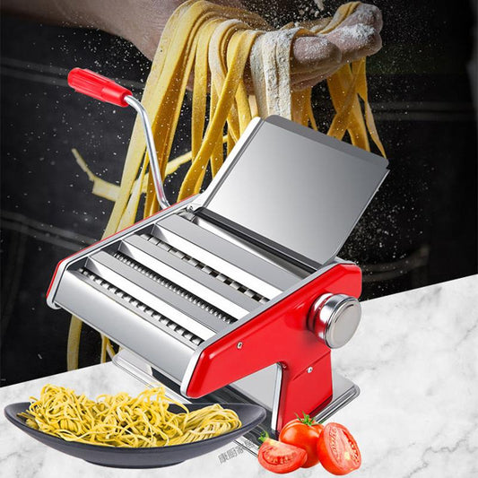 Multifunctional Noodle Pressing Machine Household Dumpling Wrapper Machine Stainless Steel Manual Noodle Rolling Machine