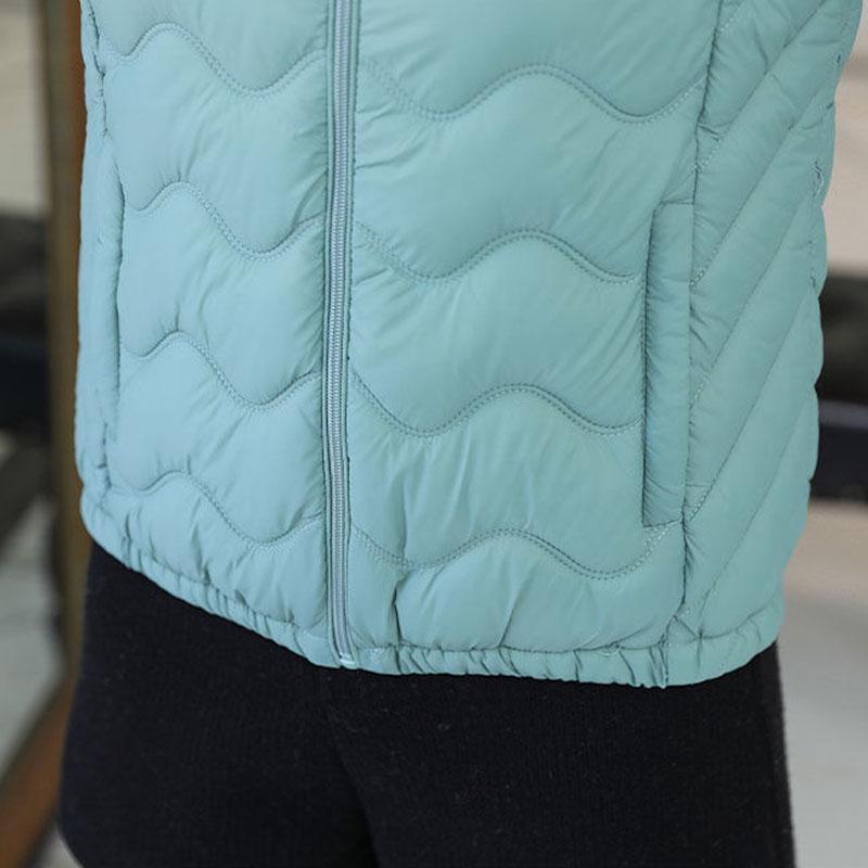 2021 Padded Jacket Women Short Light and Thin Winter Korean Style Slim Small Padded Jacket Plus Size Ladies Padded Jacket