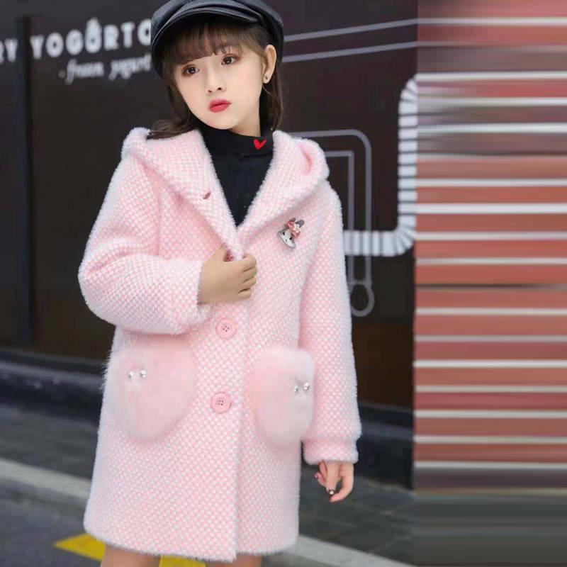 Children's Clothing Autumn and Winter Baby Warm Cotton Jacket Thick Coat Girls Overcoat