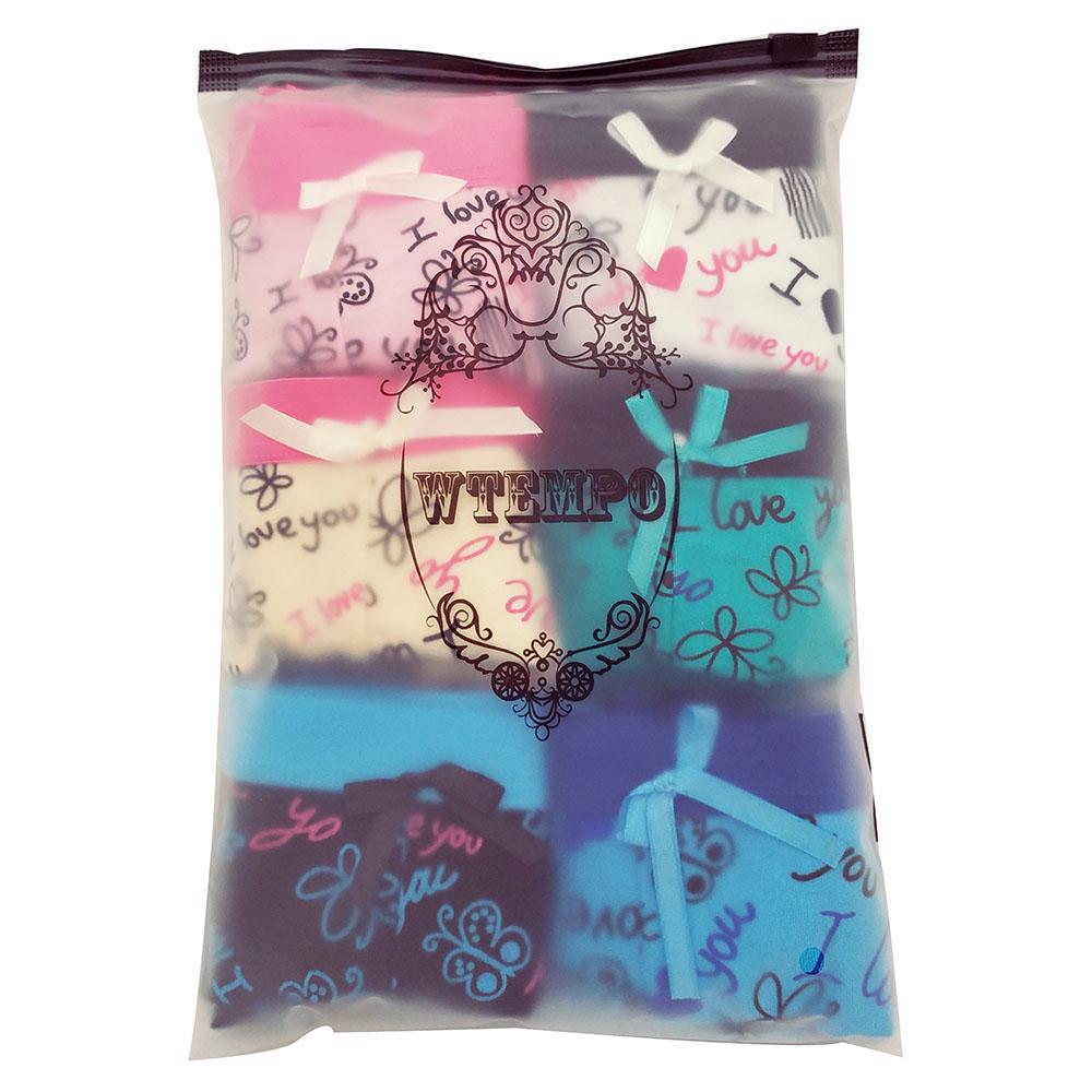 6Pcs/lot Girls Underpants Flower Heart Cotton Panties Underwear Briefs