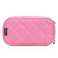 Mini Cosmetic Bag Storage Bag Portable Black Cosmetic Storage Bag Rhombic Makeup Bag