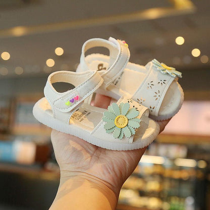 Girls Sandals Princess Shoes Little Princess Summer Baby Sandals Female Toddler Shoes Soft Sole Little Girl Sandals Baby Sandals