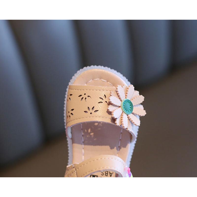 Girls Sandals Princess Shoes Little Princess Summer Baby Sandals Female Toddler Shoes Soft Sole Little Girl Sandals Baby Sandals