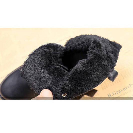 Snow boots Cotton shoes Outdoor Casual shoes Woman shoes Winter Cold protection Non-slip shoes